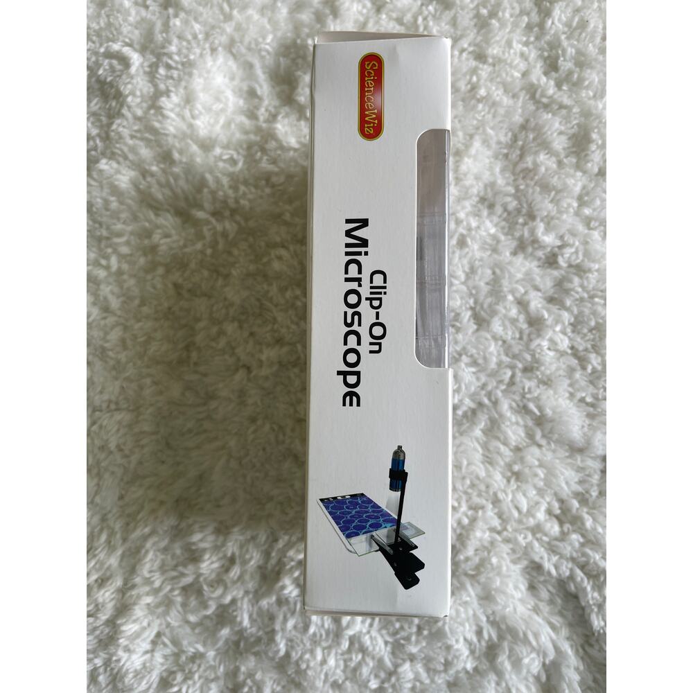 ScienceWiz Clip On Microscope Mobile Device Into High Performance Single Lens - Picture 8 of 10